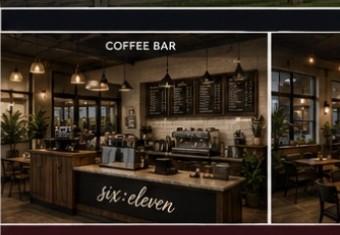 Coffee bar downstairs